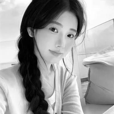 高级感满满的黑白风格女头56张