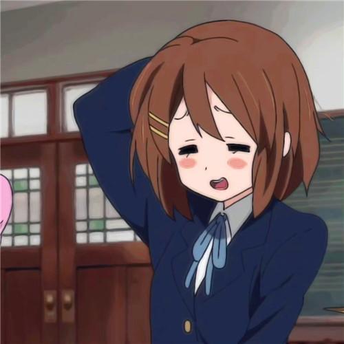 轻音少女平泽唯可爱头像图片精选