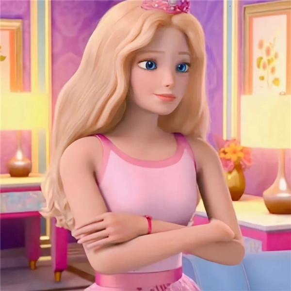 芭比系列女生头像 3D动画漂亮好看的芭比图片头像
