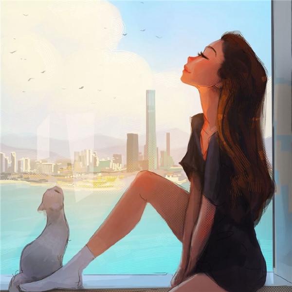 独立自信动漫女生头像 高清低调坚强独立的女生头像图片