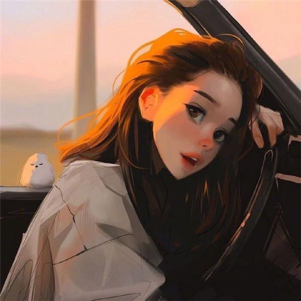 独立自信动漫女生头像 高清低调坚强独立的女生头像图片