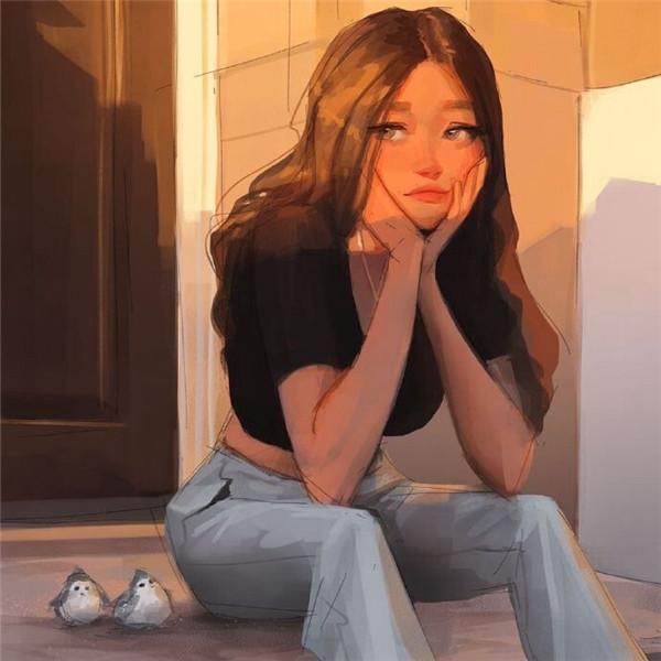 独立自信动漫女生头像 高清低调坚强独立的女生头像图片