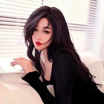 高级漂亮的女生插画头像图片