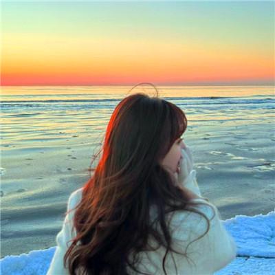 高级不露脸治愈系女生头像图片