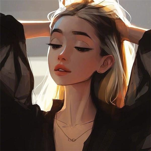 独立自信动漫女生头像 高清低调坚强独立的女生头像图片