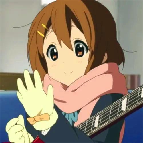 轻音少女平泽唯可爱头像图片精选
