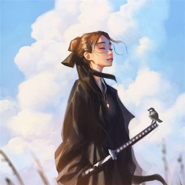 独立自信动漫女生头像 高清低调坚强独立的女生头像图片