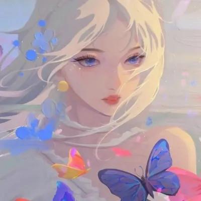 酷酷小姐姐的头像女生动漫32张