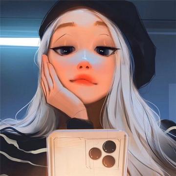 独立自信动漫女生头像 高清低调坚强独立的女生头像图片