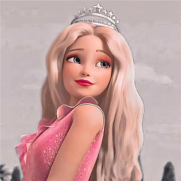 芭比系列女生头像 3D动画漂亮好看的芭比图片头像