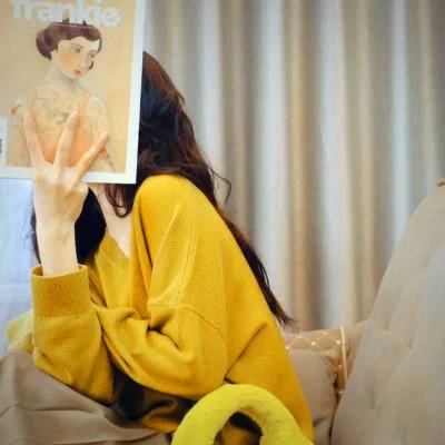 高级不露脸治愈系女生头像图片