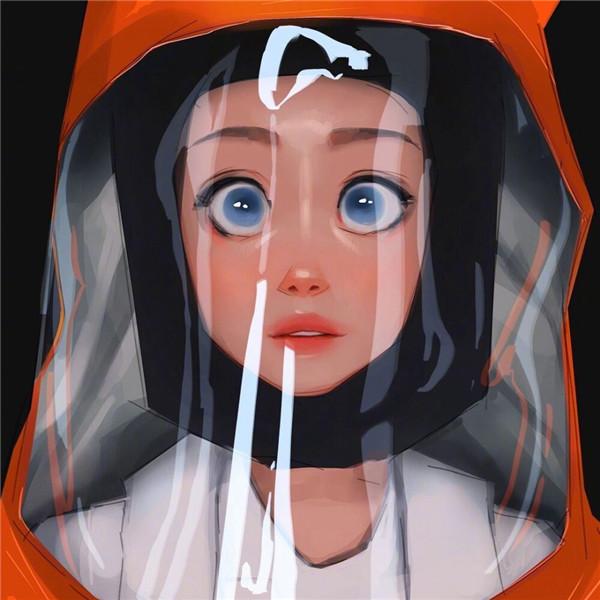 独立自信动漫女生头像 高清低调坚强独立的女生头像图片