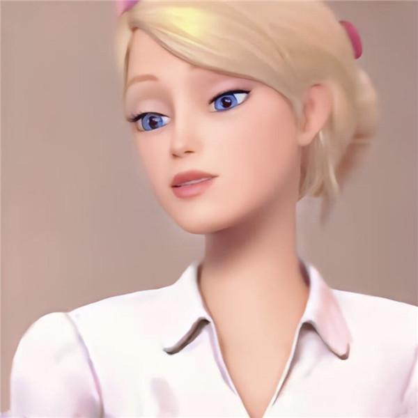 芭比系列女生头像 3D动画漂亮好看的芭比图片头像