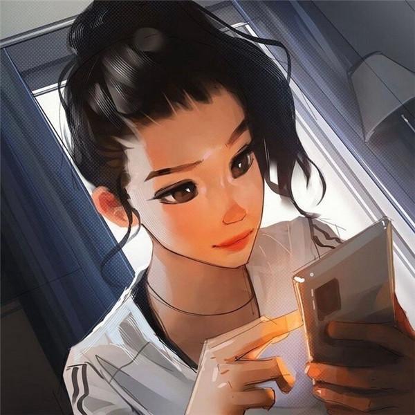 独立自信动漫女生头像 高清低调坚强独立的女生头像图片