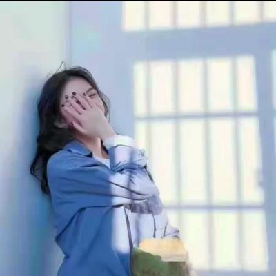 高级不露脸治愈系女生头像图片