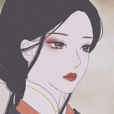 背景图头像女一套30张