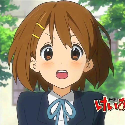 轻音少女平泽唯可爱头像图片精选