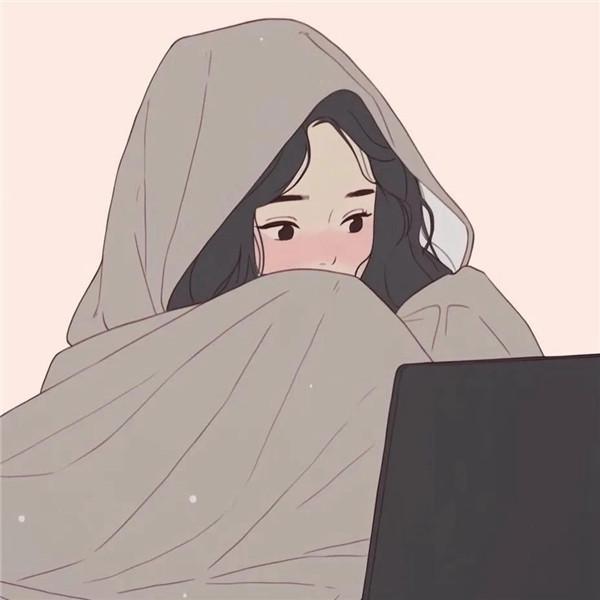 独自一个人呆着看电脑动漫头像图片，享受孤独