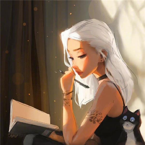 独立自信动漫女生头像 高清低调坚强独立的女生头像图片