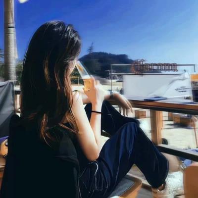高级不露脸治愈系女生头像图片