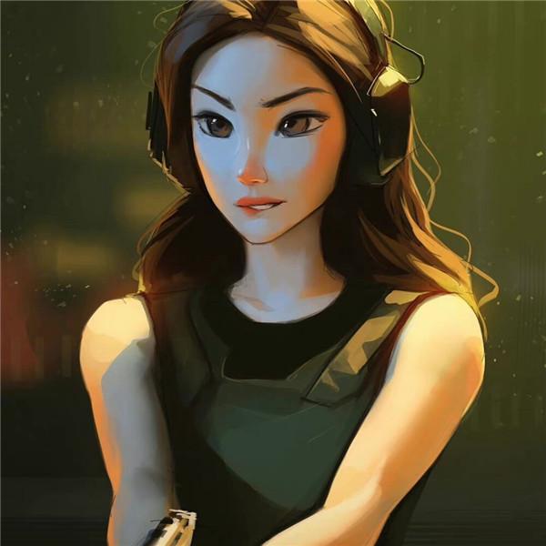 独立自信动漫女生头像 高清低调坚强独立的女生头像图片