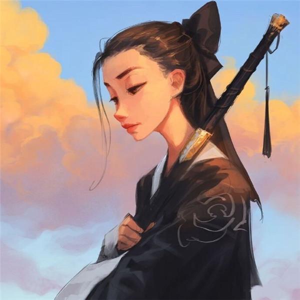 独立自信动漫女生头像 高清低调坚强独立的女生头像图片