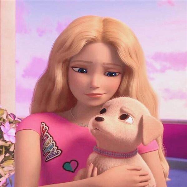 芭比系列女生头像 3D动画漂亮好看的芭比图片头像