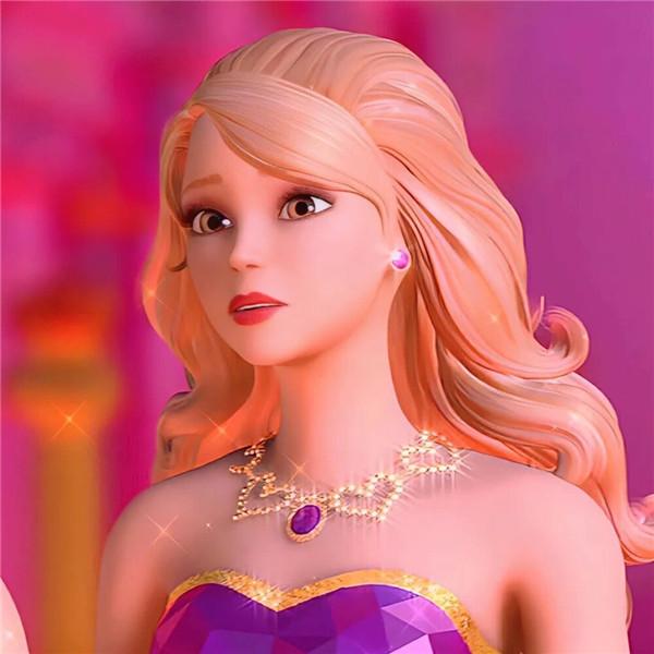 芭比系列女生头像 3D动画漂亮好看的芭比图片头像