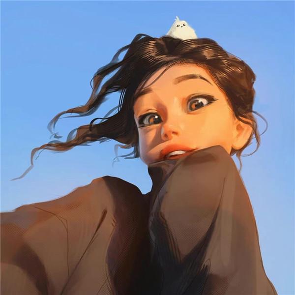 独立自信动漫女生头像 高清低调坚强独立的女生头像图片