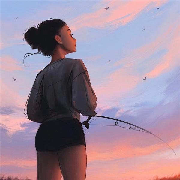 独立自信动漫女生头像 高清低调坚强独立的女生头像图片