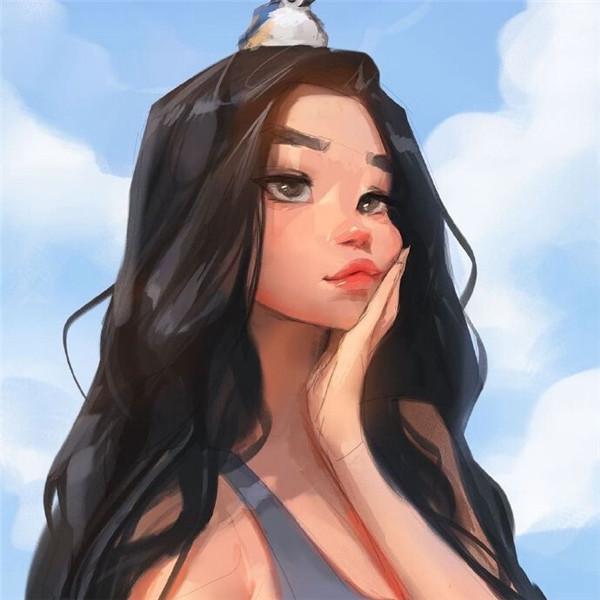 独立自信动漫女生头像 高清低调坚强独立的女生头像图片