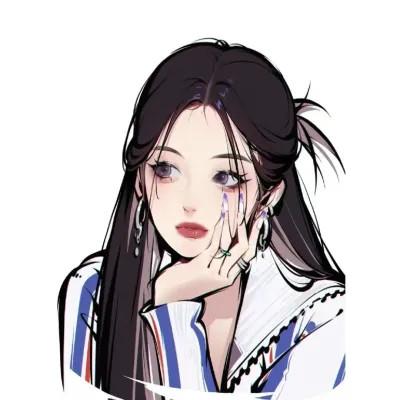 酷酷小姐姐的头像女生动漫32张