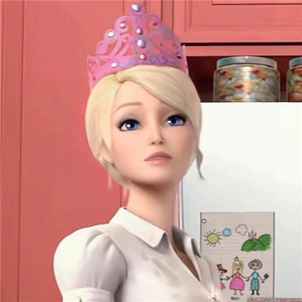 芭比系列女生头像 3D动画漂亮好看的芭比图片头像