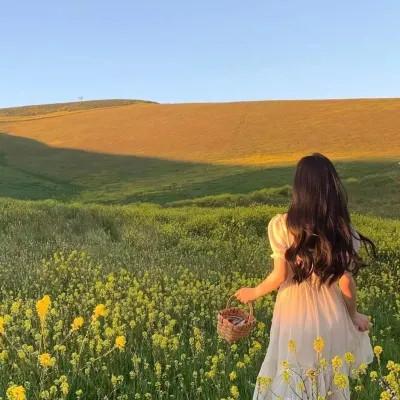 背影头像女生唯美漂亮仙气100张