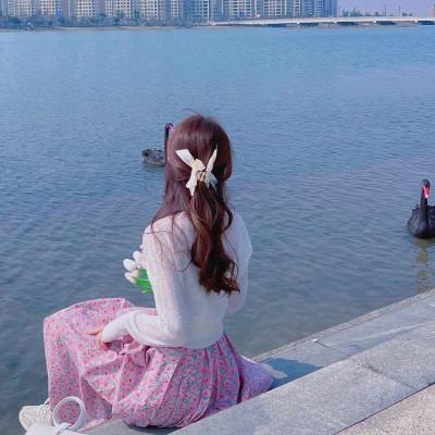 背影头像女生唯美漂亮仙气100张