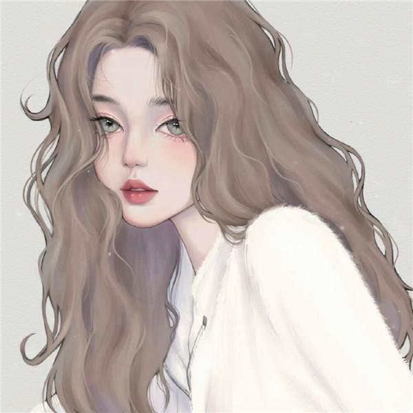超有质感的手绘头像女 超火超好看超级惊艳的手绘头像女图片
