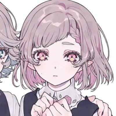 闺蜜头像动漫女生一左一右50张