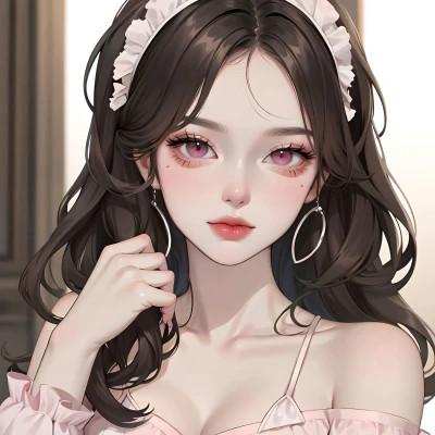 适合长期不换的头像女动漫32张