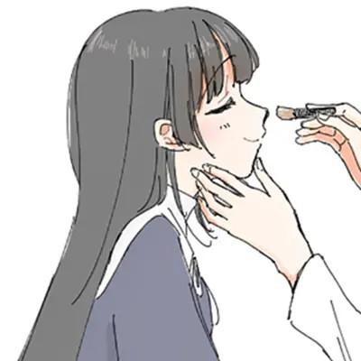 闺蜜头像动漫女生一左一右50张