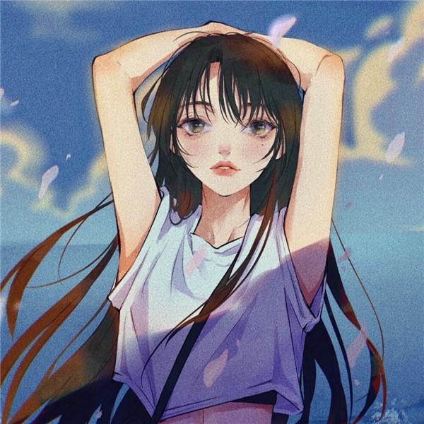 超有质感的手绘头像女 超火超好看超级惊艳的手绘头像女图片