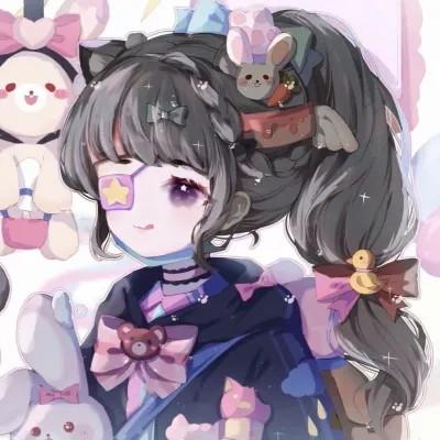 闺蜜头像动漫女生一左一右50张