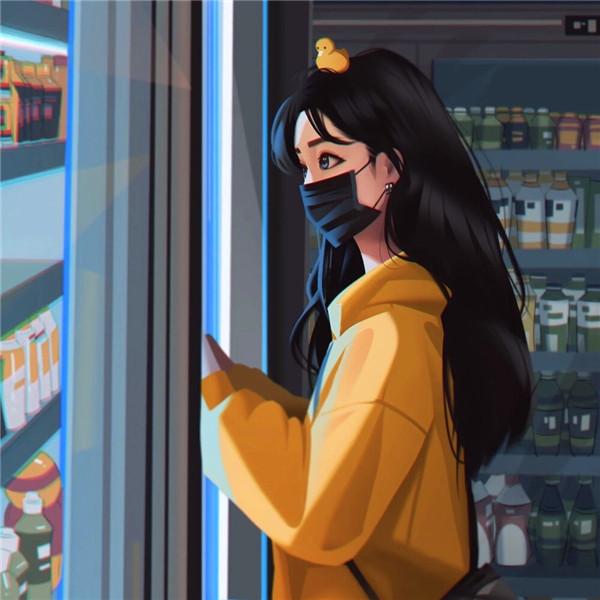 超有质感的手绘头像女 超火超好看超级惊艳的手绘头像女图片