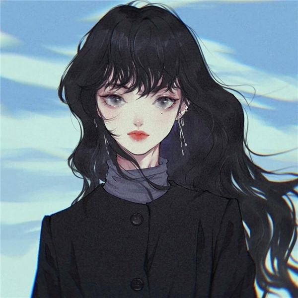 超有质感的手绘头像女 超火超好看超级惊艳的手绘头像女图片