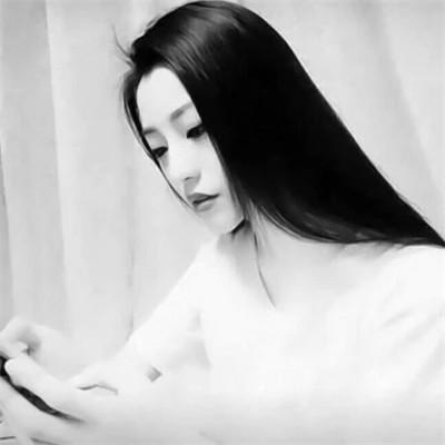 黑白酷情头 一男一女不显眼的甜酷情头黑白图片