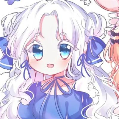 闺蜜头像动漫女生一左一右50张