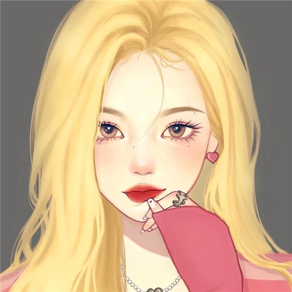 超有质感的手绘头像女 超火超好看超级惊艳的手绘头像女图片