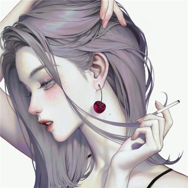 超有质感的手绘头像女 超火超好看超级惊艳的手绘头像女图片