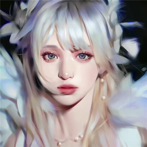 超有质感的手绘头像女 超火超好看超级惊艳的手绘头像女图片