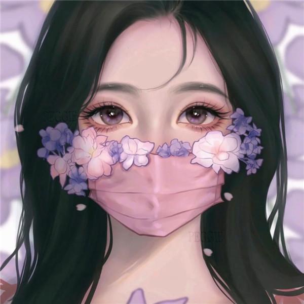 超有质感的手绘头像女 超火超好看超级惊艳的手绘头像女图片