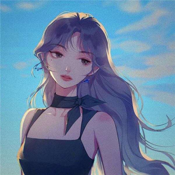 超有质感的手绘头像女 超火超好看超级惊艳的手绘头像女图片